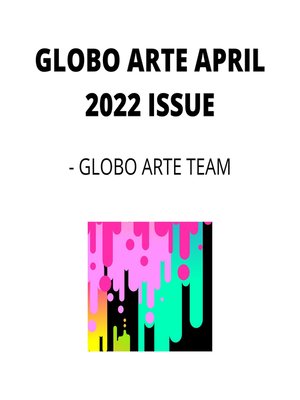 cover image of GLOBO ARTE APRIL 2022 ISSUE